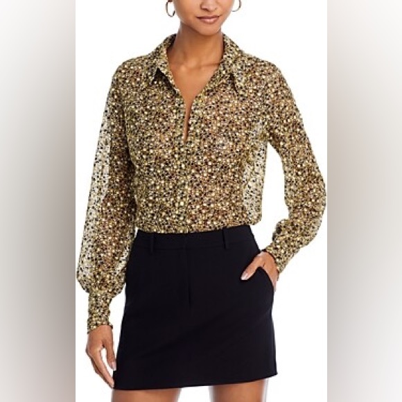 Ramy Brook Tops - Ramy Brook Amalia Embroidered Blouse